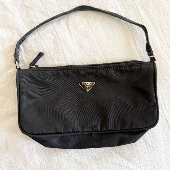 Vintage Prada Mini Nylon Top Handle Bag - Picture 1 of 10